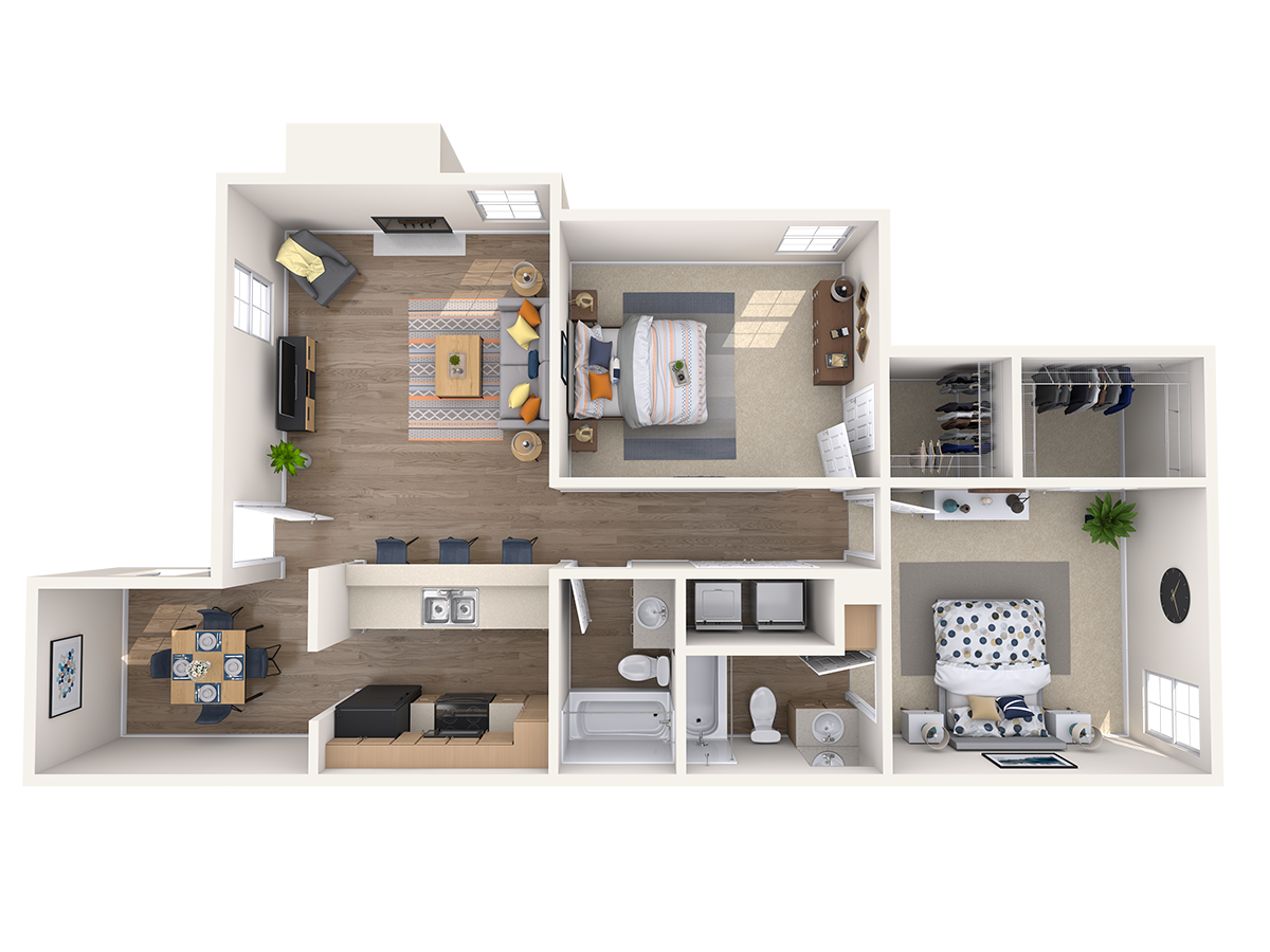 La Costa Renovated floor plan